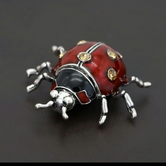 Ladybug Pin/Brooch - Picture 2 of 4